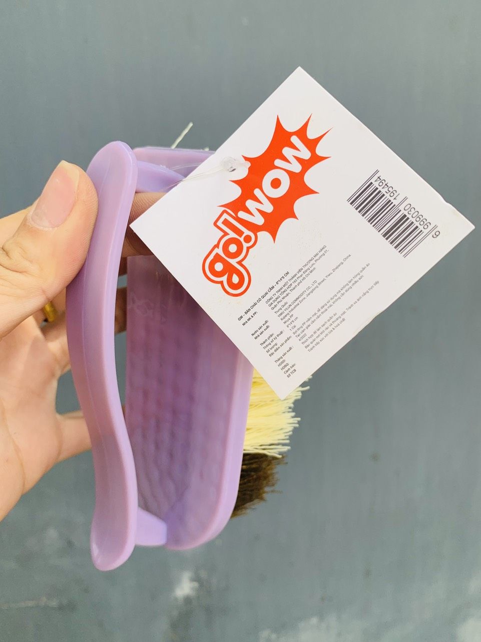 Bàn Chải Nhựa Trà Sàn Và Giặt Quần Áo - set 2 cái 